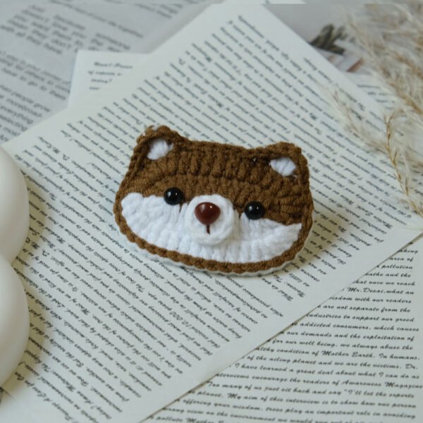 3 Handmade Crochet Hair Clips - Cute Snail and Chick Design Purely Handcrafted Headwear Set, Best for Christmas - Image 4