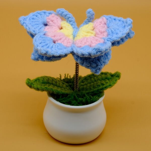Crochet Butterfly Flower - Image 5