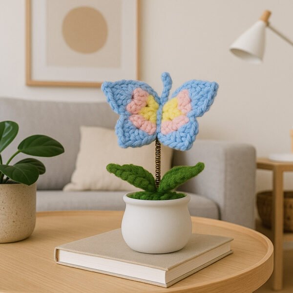 Crochet Butterfly Flower - Image 7