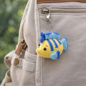 handmade crochet Clownfish