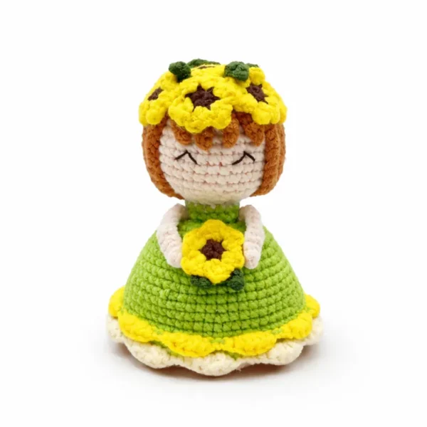 Handmade Crochet doll flower