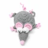 Crocheted Squirrel, Puppy, Turtle, and Chicken Coasters