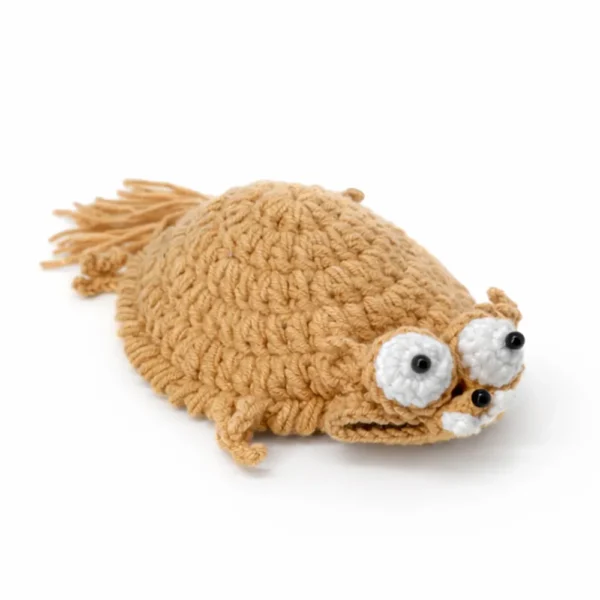 Crocheted Squirrel, Puppy, Turtle, and Chicken Coasters