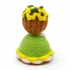 Handmade Crochet doll flower