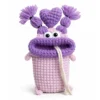 HandMade Crochet Big Mouth Keychain