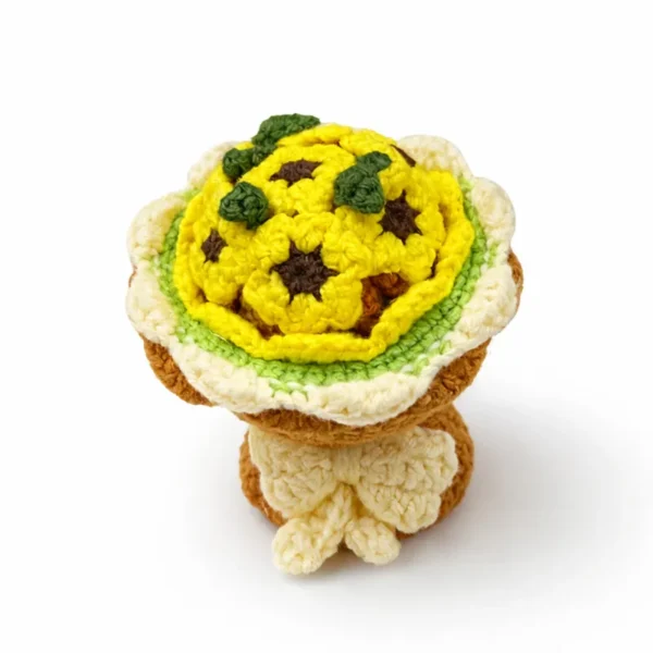 Handmade Crochet doll flower