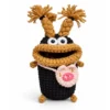 HandMade Crochet Big Mouth Keychain