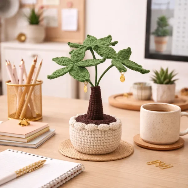 Hand Crochet Money Tree