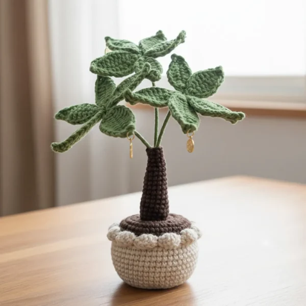 Hand Crochet Money Tree
