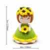 Handmade Crochet doll flower