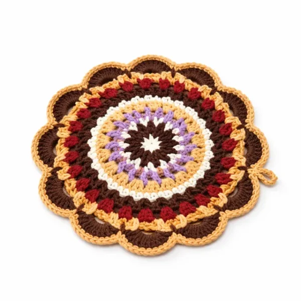 Handmade Crocheted Coasters