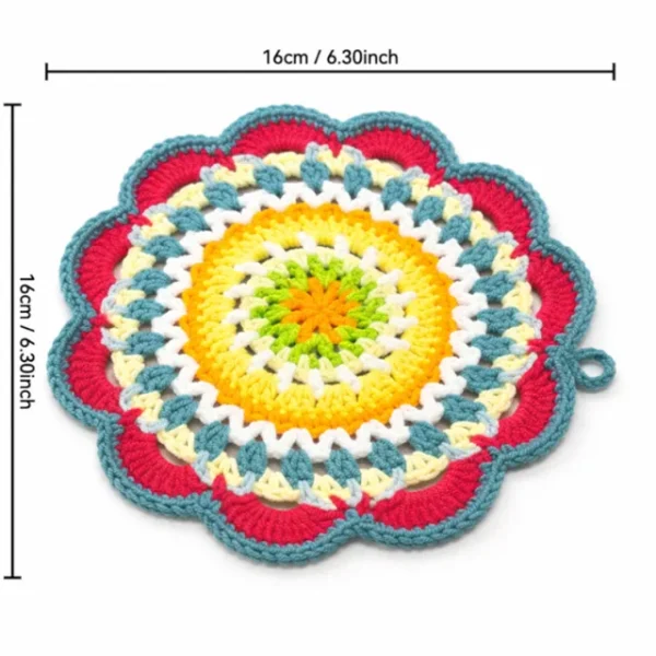 Handmade Crocheted Coasters