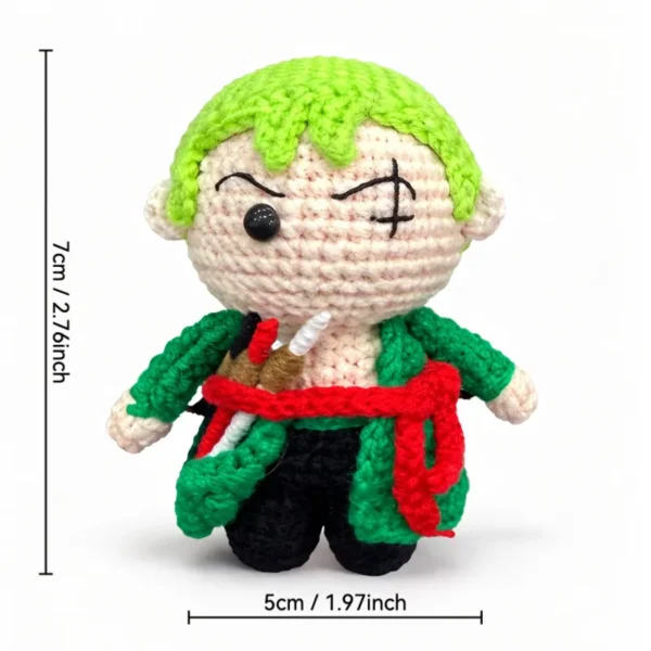 Handmade Crochet Zolo Keychain