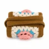 Handmade Crochet Rose Tissue Pouch