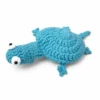 Handmade crochet lizard coaster