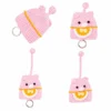 Handmade Crochet Pig Key Pouch