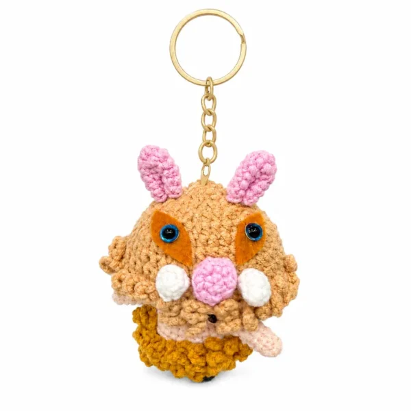 Handmade Crochet Demon Slayer Keychain