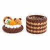 Handmade Crochet Cookies Container Storage Box