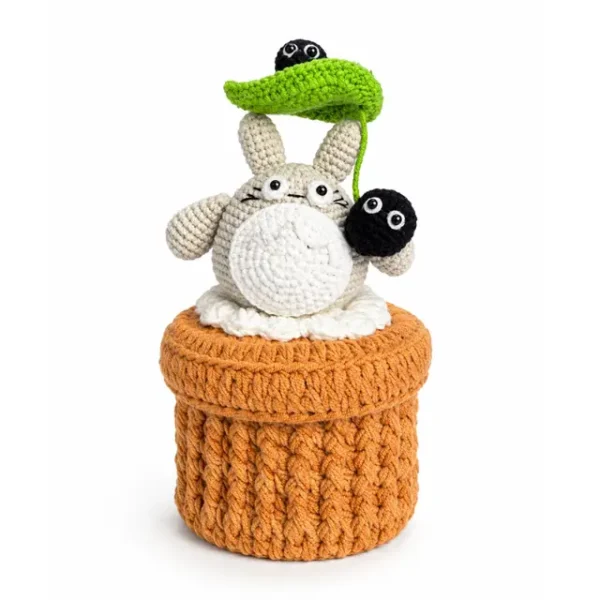 Handmade Crochet Container Storage Box