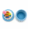 Handmade Crochet Doll Container Storage Box