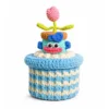 Handmade Crochet Doll Container Storage Box