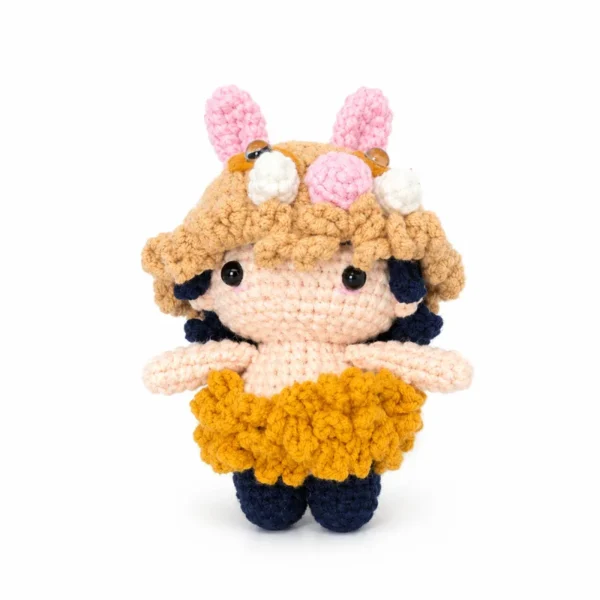 Handmade Crochet Demon Slayer Keychain
