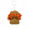 Handmade Crochet Nezuko Keychain