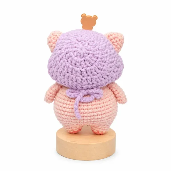 Handmade crochet Cute Little Pig