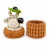 Handmade Crochet Container Storage Box