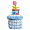 Handmade Crochet Doll Container Storage Box