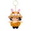 Handmade Crochet Demon Slayer Keychain