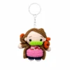 Handmade Crochet Nezuko Keychain