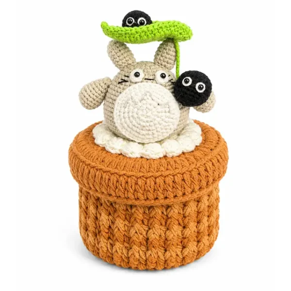 Handmade Crochet Container Storage Box