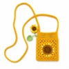 Handmade Crochet Sunflower Bag