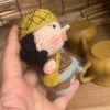 Handmade Crochet Usopp Keychain