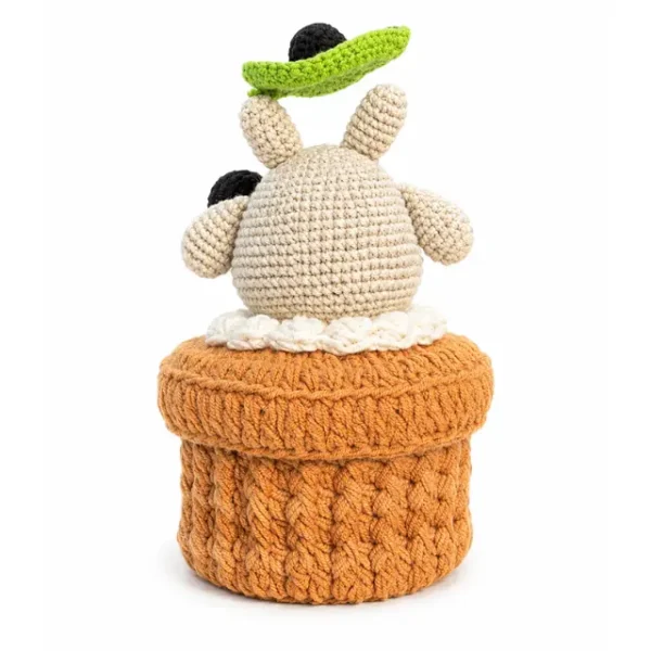 Handmade Crochet Container Storage Box