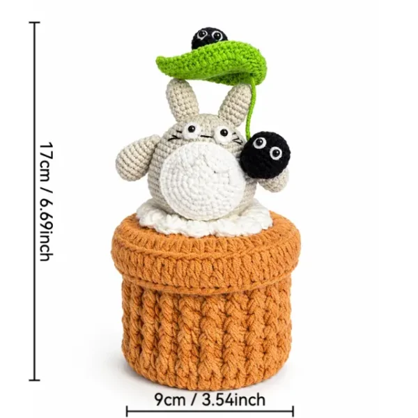 Handmade Crochet Container Storage Box