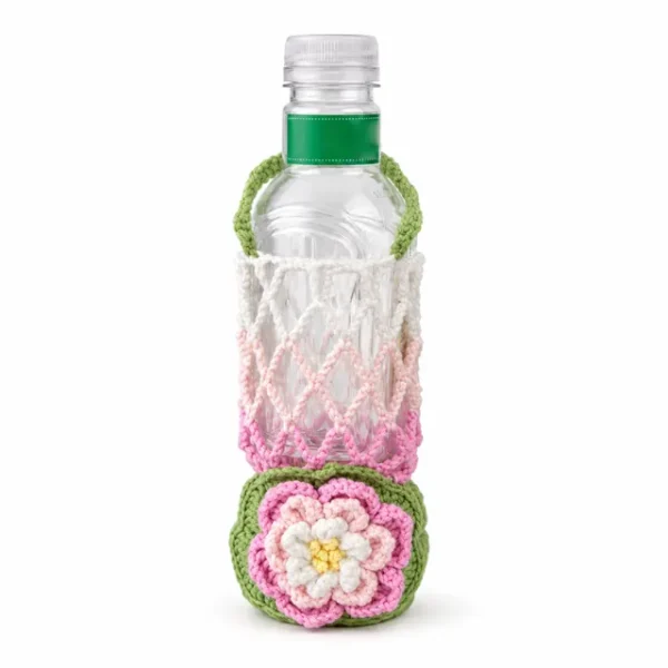 Handmade Crochet Water Lily Mug Sleeve