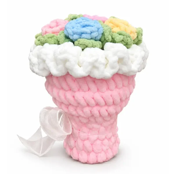 Handmade Crochet Flower Bouquet