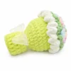 Handmade Crochet Green Color Flower Bouquet