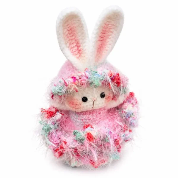 Handmade Crochet Bunny Ornament