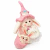 Handmade Crochet Cute Pink bunny