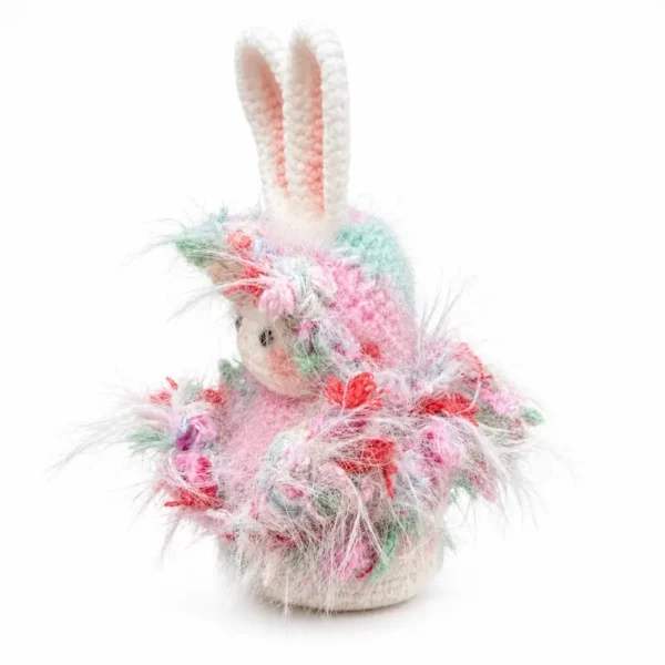 Handmade Crochet Bunny Ornament