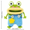 Handmade Crochet Frog AirPods Case
