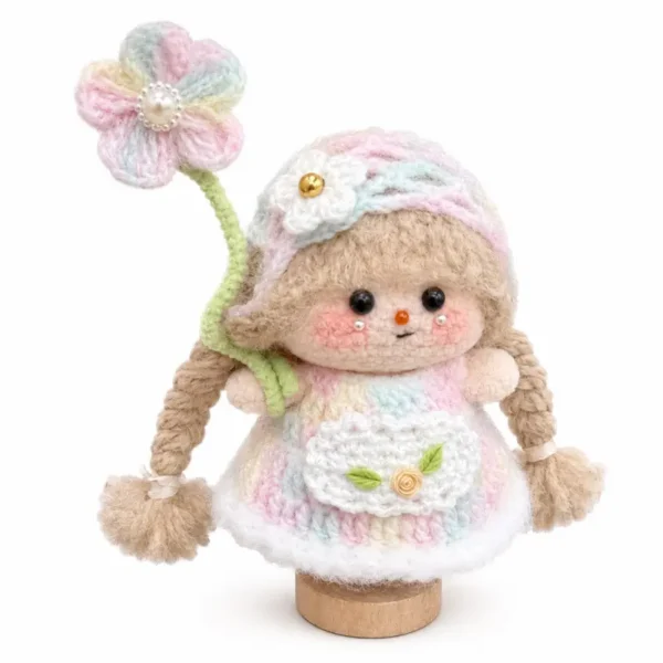 Handmade Crochet Little Pig Girl