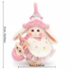 Handmade Crochet Cute Pink bunny