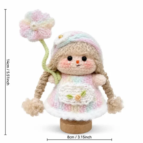 Handmade Crochet Little Pig Girl