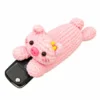 Pig Keychain Cover Crochet Pattern, Car Key Holder PDF
