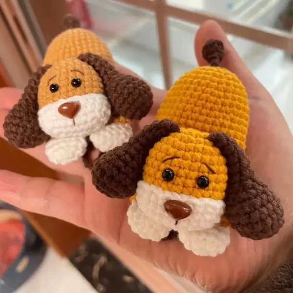 imgi_143_il_fullxfull.8565154789_h6iz 5 in 1 Key Cover Crochet Pattern, Cat Puppy Schnauzer Bunny Pig PDF