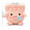Pig AirPods Pouch Crochet Pattern, Earbud Holder PDF